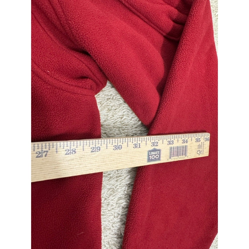 Duluth Trading Shoreman Fleece Windproof Jacket Red Full Zip Size 3X Tall Warm - Picture 9 of 12